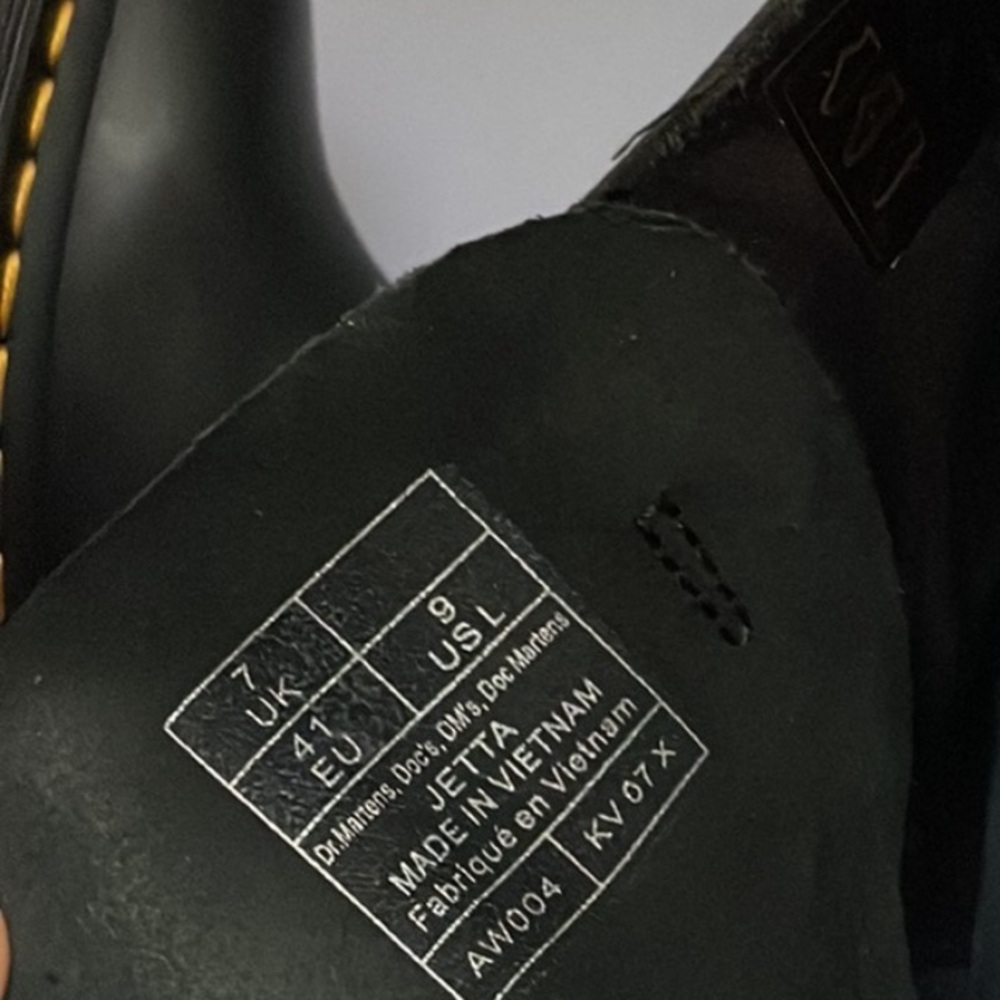 🆕NIB Dr. Martens Jetta Sendal Leather Boot size 9 - Picture 12 of 16